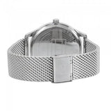 Buy Shop Tommy Hilfiger Damon Quartz Chronograph Black Dial Silver Mesh Bracelet Watch for Men - 1791415 USA Online
