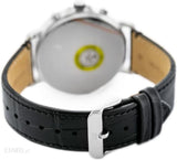 Buy Shop Tommy Hilfiger Daniel Black Dial Black Leather Strap Watch for Men - 1710381 USA Online