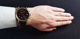 Buy Shop Tommy Hilfiger Daniel Black Dial Black Leather Strap Watch for Men - 1710417 USA Online