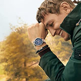 Buy Shop Tommy Hilfiger Daniel Black Dial Black Leather Strap Watch for Men - 1710417 USA Online