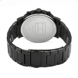 Buy Shop Tommy Hilfiger Daniel Black Dial Black Steel Strap Watch for Men - 1710383 USA Online
