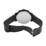 Buy Shop Tommy Hilfiger Daniel Black Dial Black Steel Strap Watch for Men - 1710383 USA Online