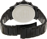 Buy Shop Tommy Hilfiger Daniel Black Dial Black Steel Strap Watch for Men - 1710414 USA Online