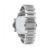 Buy Shop Tommy Hilfiger Daniel Black Dial Silver Steel Strap Watch for Men - 1710413 USA Online