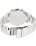 Buy Shop Tommy Hilfiger Daniel Black Dial Silver Steel Strap Watch for Men - 1710413 USA Online