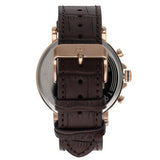 Buy Shop Tommy Hilfiger Daniel Blue Dial Brown Leather Strap Watch for Men - 1710418 USA Online