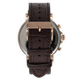 Buy Shop Tommy Hilfiger Daniel Blue Dial Brown Leather Strap Watch for Men - 1710418 USA Online