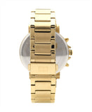 Buy Shop Tommy Hilfiger Daniel Chronograph Blue Dial Gold Steel Strap Watch for Men - 1710384 USA Online