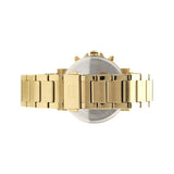 Buy Shop Tommy Hilfiger Daniel Chronograph Blue Dial Gold Steel Strap Watch for Men - 1710384 USA Online