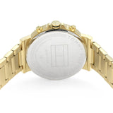 Buy Shop Tommy Hilfiger Daniel Chronograph Blue Dial Gold Steel Strap Watch for Men - 1710384 USA Online