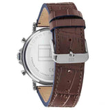 Buy Shop Tommy Hilfiger Daniel Grey Dial Brown Leather Strap Watch for Men - 1710416 USA Online