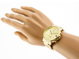 Buy Shop Tommy Hilfiger Daniel White Dial Gold Steel Strap Watch for Men - 1710415 USA Online