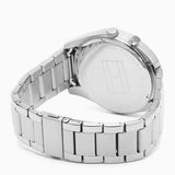 Buy Shop Tommy Hilfiger Deacan Blue Dial Silver Steel Strap Watch for Men - 1791551 USA Online