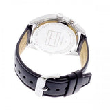 Buy Shop Tommy Hilfiger Deacan Grey Dial Black Leather Strap Watch for Men - 1791548 USA Online