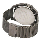 Buy Shop Tommy Hilfiger Deacon Multifunction Black Dial Black Mesh Bracelet Watch for Men - 1791546 USA Online