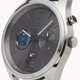 Buy Shop Tommy Hilfiger Deacon Multifunction Black Dial Black Mesh Bracelet Watch for Men - 1791546 USA Online