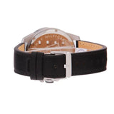 Buy Shop Tommy Hilfiger Decker Black Dial Black Leather Strap Watch for Men - 1791563 USA Online
