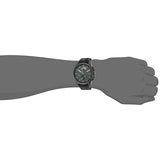 Tommy Hilfiger Decker Black Dial Black Rubber Strap Watch for Men - 1791352