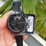 Tommy Hilfiger Decker Black Dial Black Rubber Strap Watch for Men - 1791352