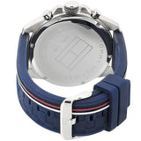 Buy Shop Tommy Hilfiger Decker Blue Dial Blue Rubber Strap Watch for Men - 1791476 USA Online
