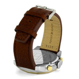 Buy Shop Tommy Hilfiger Decker Blue Dial Brown Leather Strap Watch for Men - 1791561 USA Online
