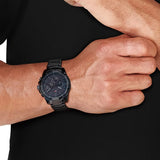 Buy Shop Tommy Hilfiger Decker Chronograph Blue Dial Blue Steel Strap Watch for Men - 1791560 USA Online