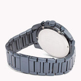 Buy Shop Tommy Hilfiger Decker Chronograph Blue Dial Blue Steel Strap Watch for Men - 1791560 USA Online