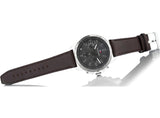 Buy Shop Tommy Hilfiger Decker Grey Dial Brown Leather Strap Watch for Men - 1791562 USA Online