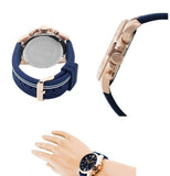 Buy Shop Tommy Hilfiger Decker Multifunction Blue Dial Blue Rubber Strap Watch for Men - 1791474 USA Online