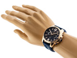 Buy Shop Tommy Hilfiger Decker Multifunction Blue Dial Blue Rubber Strap Watch for Men - 1791474 USA Online