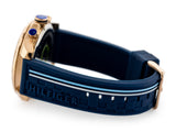 Buy Shop Tommy Hilfiger Decker Multifunction Blue Dial Blue Rubber Strap Watch for Men - 1791474 USA Online