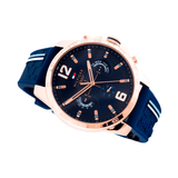Buy Shop Tommy Hilfiger Decker Multifunction Blue Dial Blue Rubber Strap Watch for Men - 1791474 USA Online