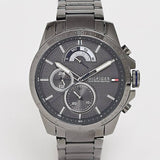 Buy Shop Tommy Hilfiger Decker Quartz Black Dial Black Steel Strap Watch for Men - 1791347 USA Online