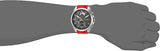 Buy Shop Tommy Hilfiger Decker Quartz Black Dial Red Rubber Strap Watch for Men - 1791351 USA Online