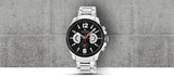 Buy Shop Tommy Hilfiger Decker Quartz Black Dial Silver Steel Strap Watch for Men - 1791472 USA Online