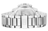 Buy Shop Tommy Hilfiger Decker Quartz Black Dial Silver Steel Strap Watch for Men - 1791472 USA Online