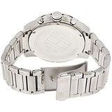 Buy Shop Tommy Hilfiger Decker Quartz Black Dial Silver Steel Strap Watch for Men - 1791472 USA Online