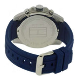 Buy Shop Tommy Hilfiger Decker Quartz Blue Dial Blue Rubber Strap Watch for Men - 1791350 USA Online