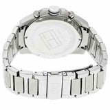 Buy Shop Tommy Hilfiger Decker Quartz Blue Dial Silver Steel Strap Watch for Men - 1791348 USA Online