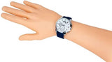 Buy Shop Tommy Hilfiger Decker Quartz White Dial Blue Rubber Strap Watch for Men - 1791349 USA Online