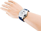 Buy Shop Tommy Hilfiger Decker Quartz White Dial Blue Rubber Strap Watch for Men - 1791349 USA Online