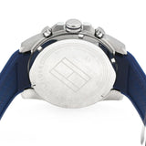 Buy Shop Tommy Hilfiger Decker Quartz White Dial Blue Rubber Strap Watch for Men - 1791349 USA Online