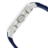 Buy Shop Tommy Hilfiger Decker Quartz White Dial Blue Rubber Strap Watch for Men - 1791349 USA Online