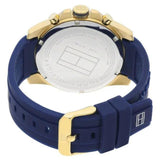 Buy Shop Tommy Hilfiger Decker White Dial Blue Rubber Strap Watch for Men - 1791353 USA Online