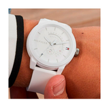 Buy Shop Tommy Hilfiger Denim Analog White Dial White Rubber Strap Watch for Men - 1791481 USA Online
