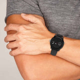 Buy Shop Tommy Hilfiger Denim Black Dial Black Rubber Strap Watch for Men - 1791326 USA Online