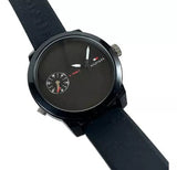 Buy Shop Tommy Hilfiger Denim Black Dial Black Rubber Strap Watch for Men - 1791326 USA Online
