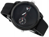 Buy Shop Tommy Hilfiger Denim Black Dial Black Rubber Strap Watch for Men - 1791326 USA Online
