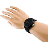 Buy Shop Tommy Hilfiger Denim Black Dial Black Rubber Strap Watch for Men - 1791555 USA Online