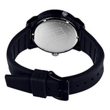 Buy Shop Tommy Hilfiger Denim Black Dial Black Rubber Strap Watch for Men - 1791555 USA Online